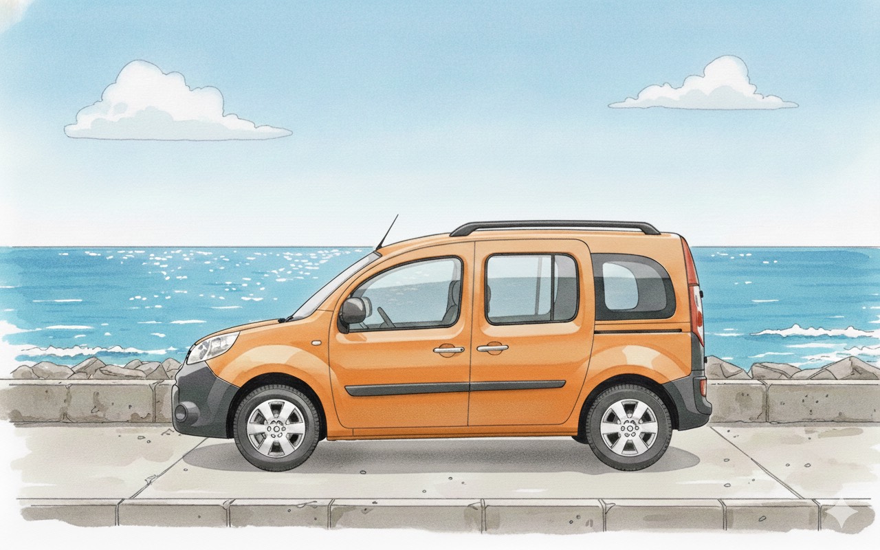 カングー1.2ターボ(H5F)のエンジン載せ替え費用は76万円。保証6ヶ月1万kmの内容、値引き交渉、新品エンジン118万円との比較まで実体験ベースで解説します。